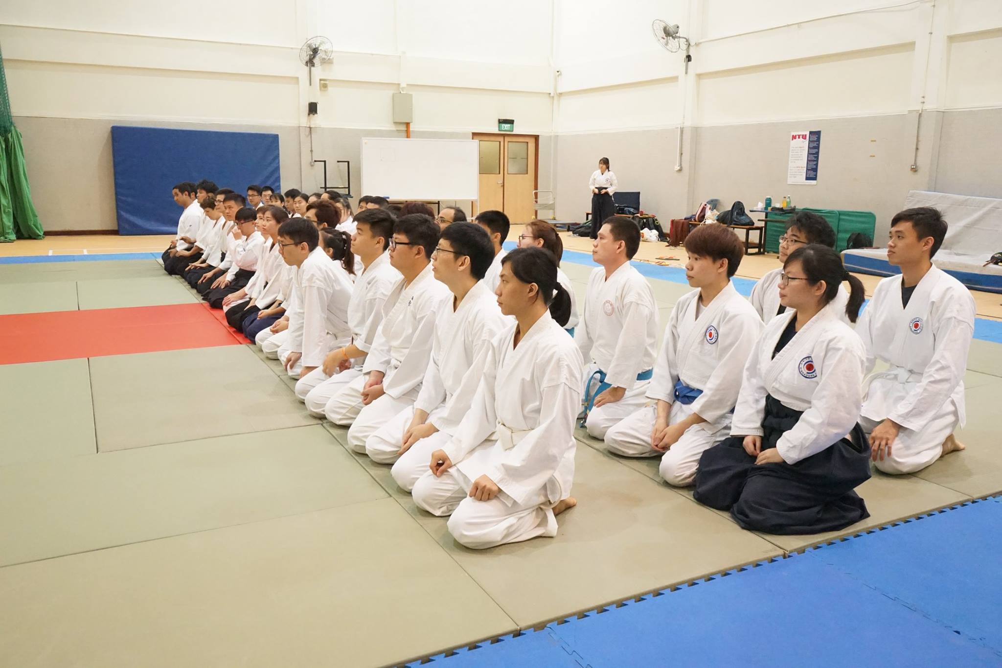 NTU Aikido Club Exchange Students